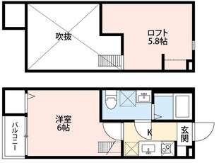 TRISTINA 柏の物件間取画像